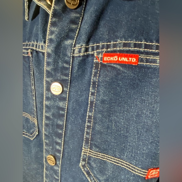 Ecko Reversible denim jacket - Picture 6 of 13